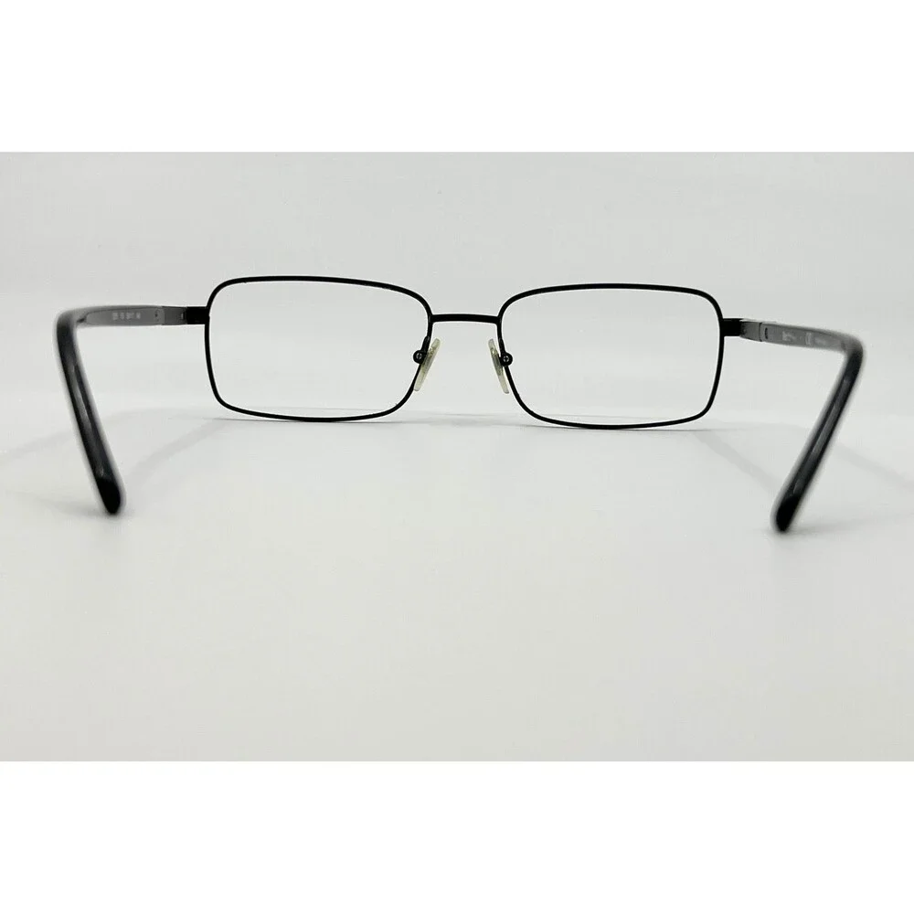 Sferoflex Eyeglasses Men Black Rectangular Metal Frame 2265 53-17-140
